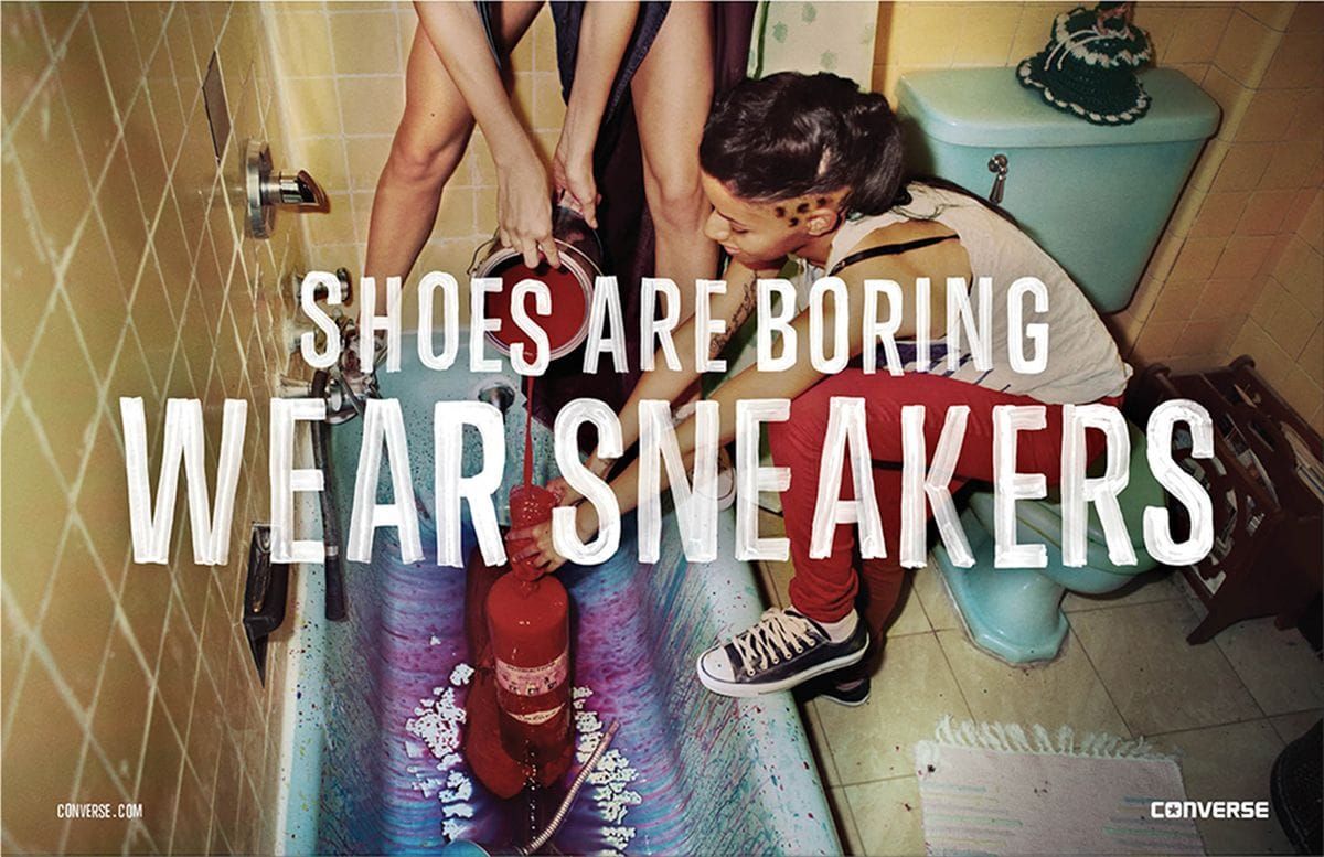 converse shoes advertisements