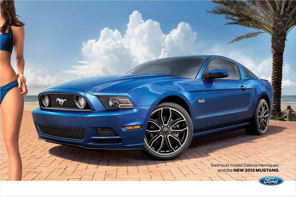 Ford mustang car advertisements #9