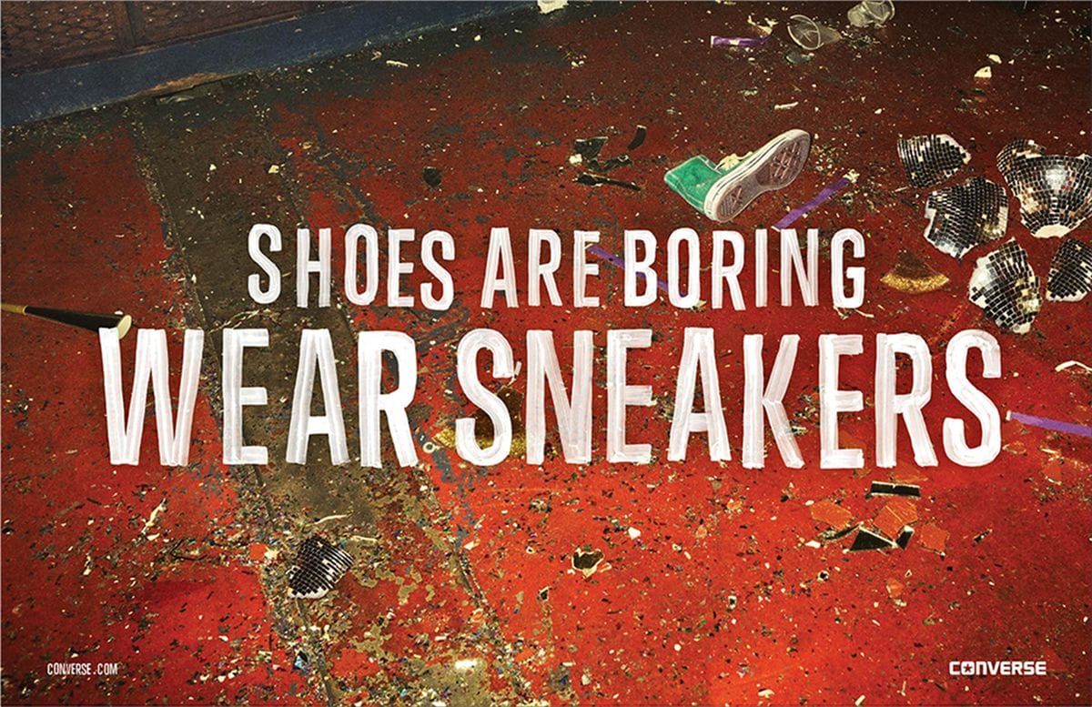 Converse print ads 2025
