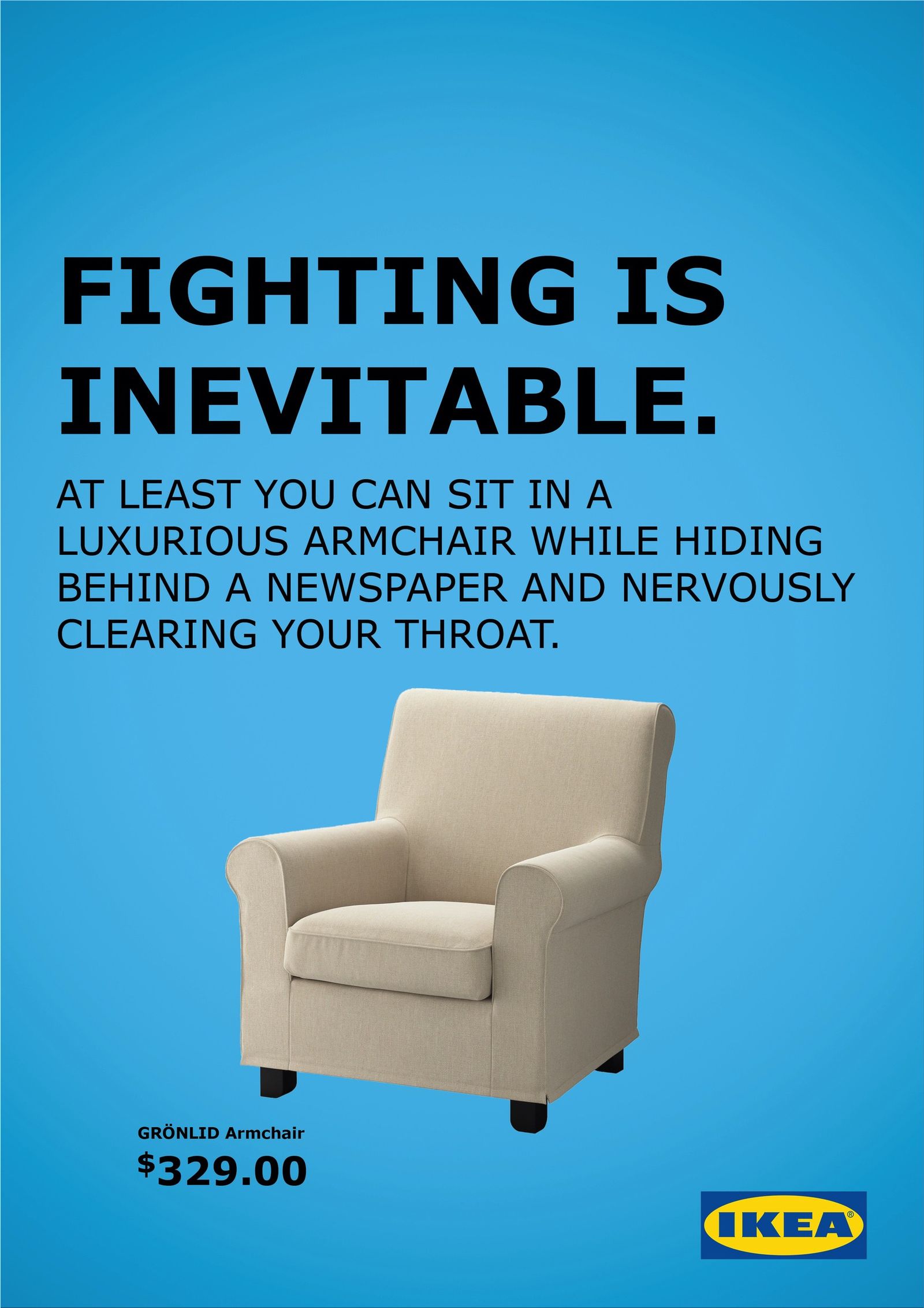 Ikea Fighting Is Inevitable By Miami Ad School Ad Ruby