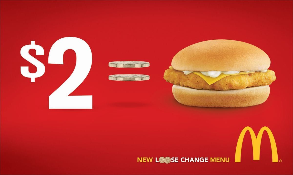 McDonald's New Loose Change Menu ad Ruby