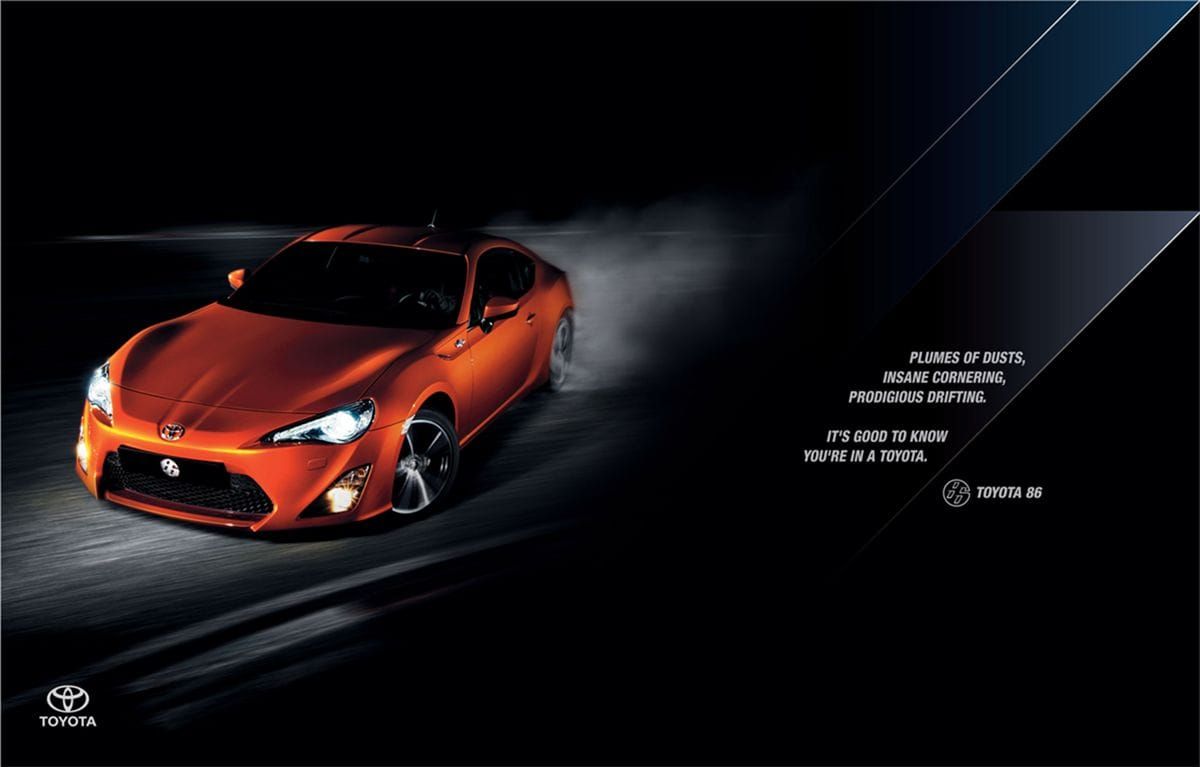 Toyota 86 Meant fun, not trouble ad Ruby