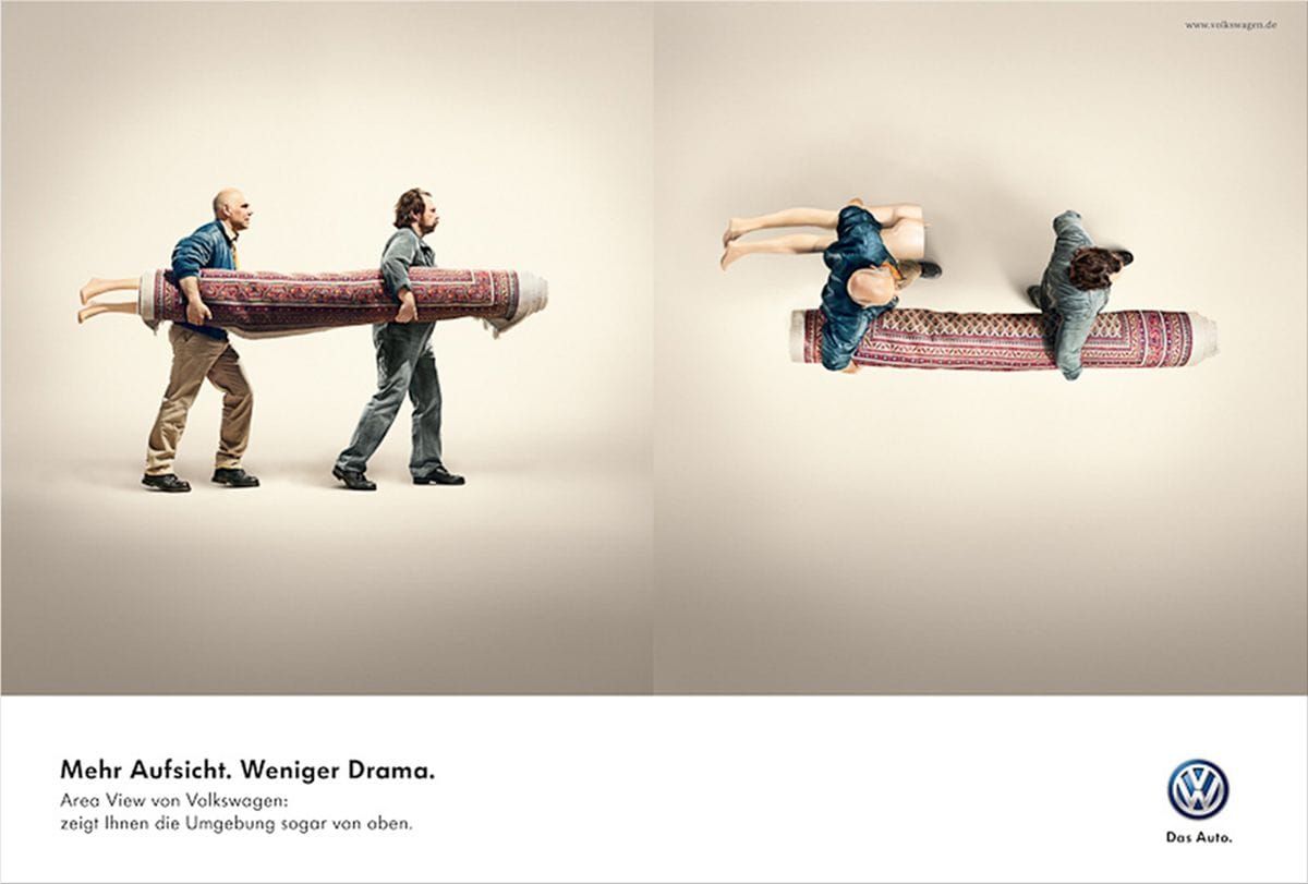 Volkswagen More Control Less Drama Ad Ruby