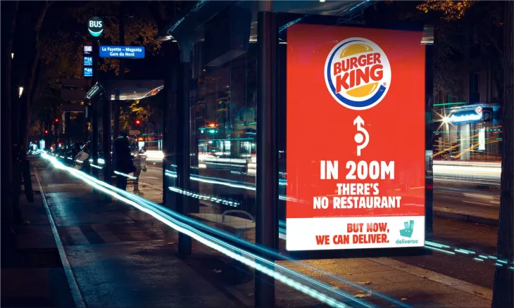 Burger King "BURGER KING REPORTS ITS ABSENCE"