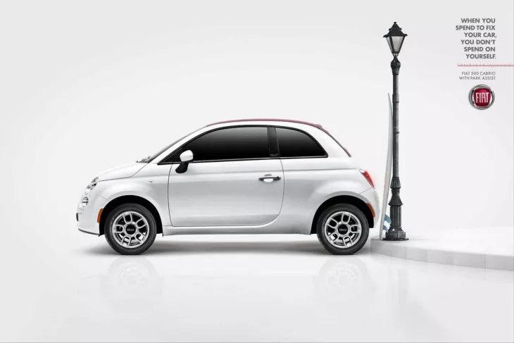 Fiat 500 ads