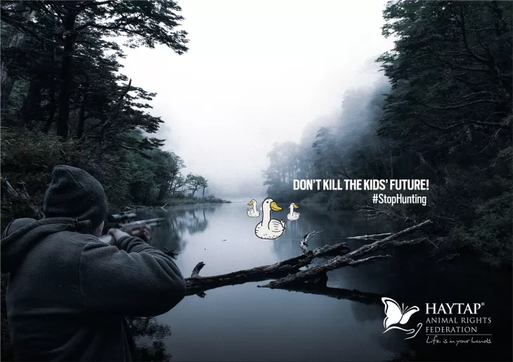 Haytap #StopHunting ads