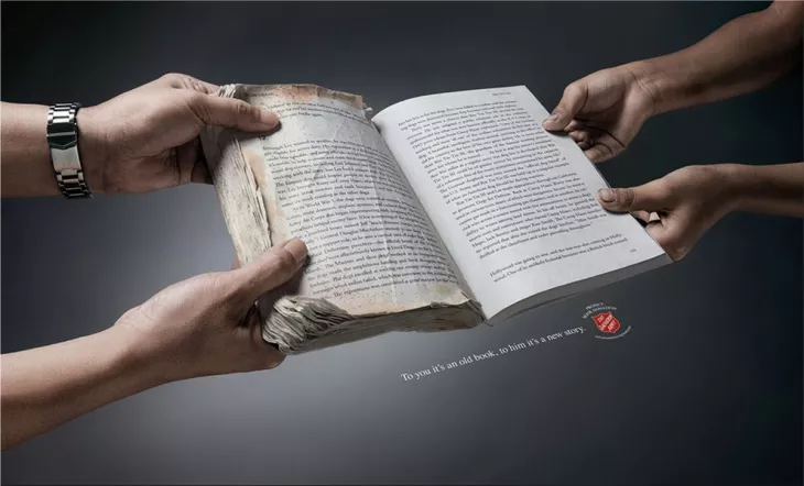 Salvation Army print ad