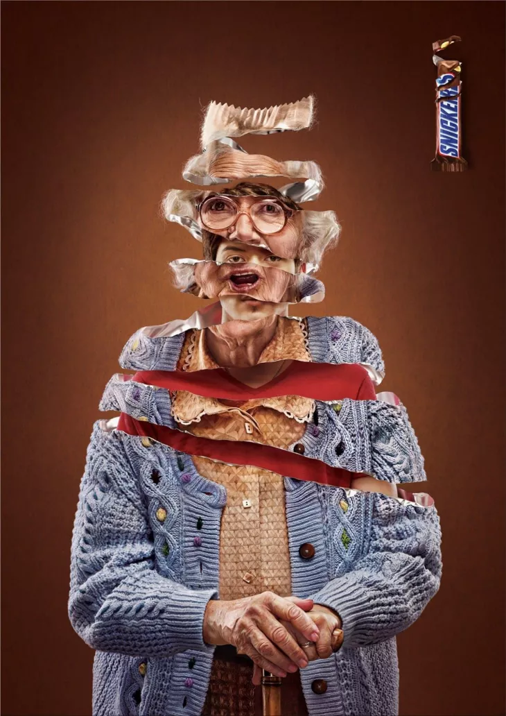 Snickers print ads