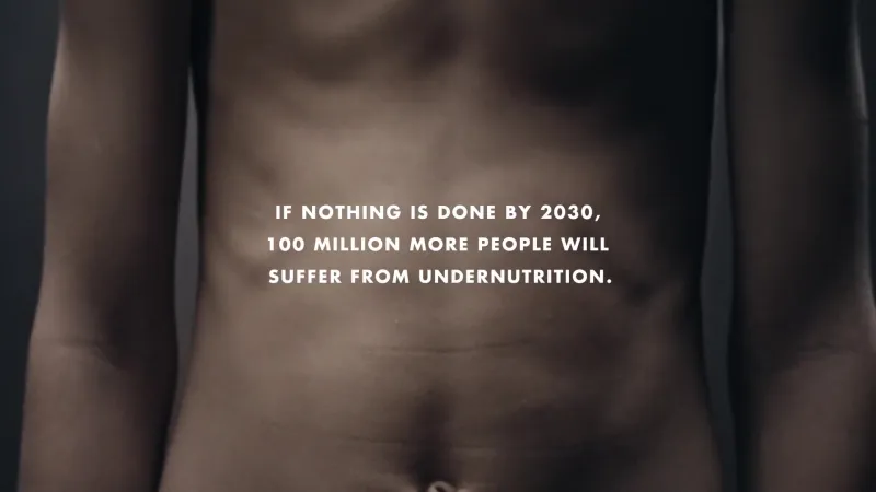 Action Against Hunger ads