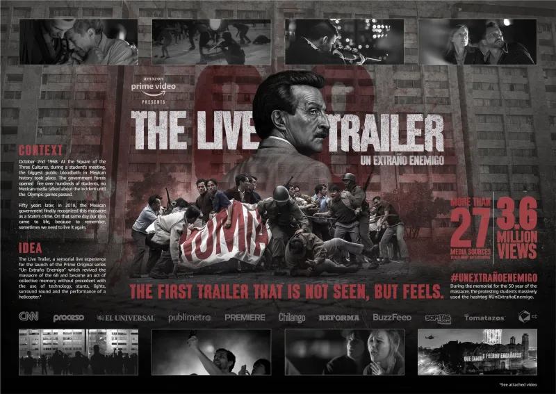 Amazon Prime Video  "The live trailer" by Archer Troy