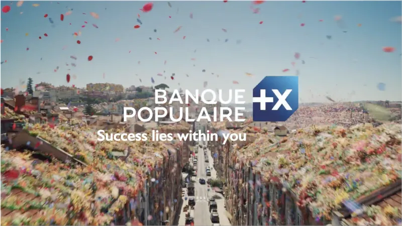 BANQUE POPULAIRE - FLOWERS