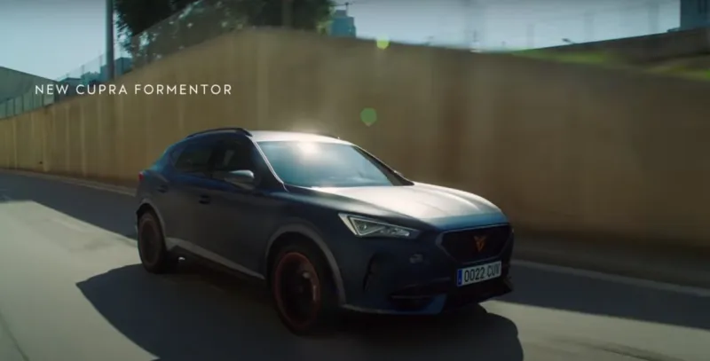 Cupra Formentor ad campaign