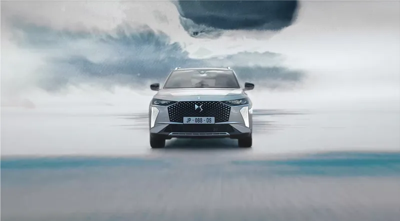 DS 7 commercial "Groundbreaking sophistication"