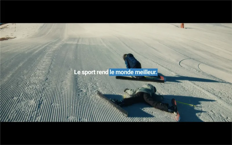 Decathlon and Romance ads