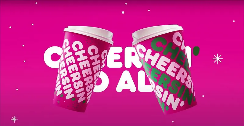 Dunkin' Donuts "Cheersin" ads