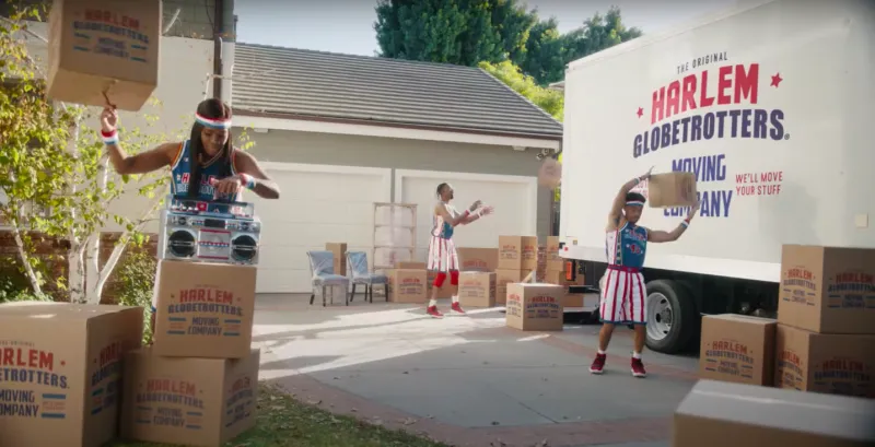 Geico: "Harlem Globetrotters Moving Co." by The Martin Agency