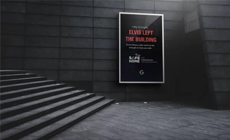 Google "Safe Home" ads