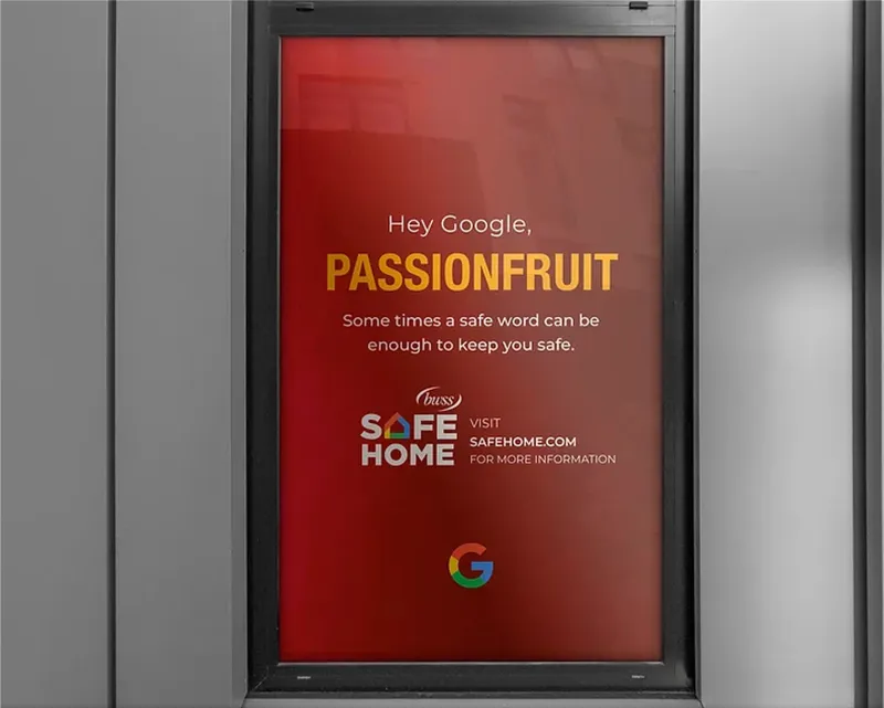 Google "Safe Home" ads