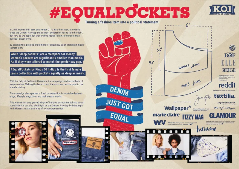 Kings of Indigo #EqualPockets
