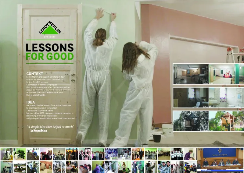 Leroy Merlin "Lessons For Good" by Publicis
