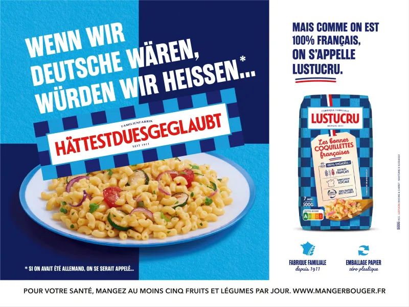 Lustucru "The good French pasta"