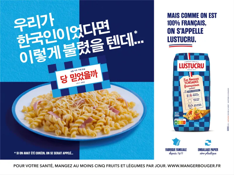 Lustucru "The good French pasta"