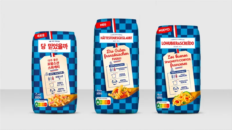 Lustucru "The good French pasta"