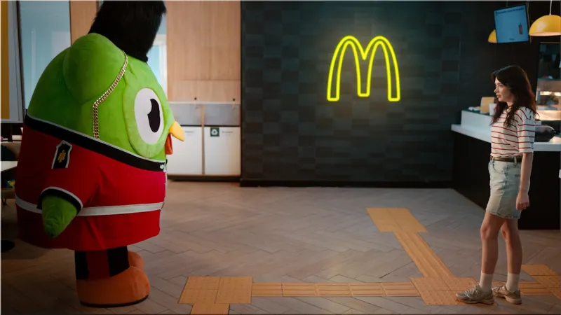 McDonald's Brazil and Duolingo