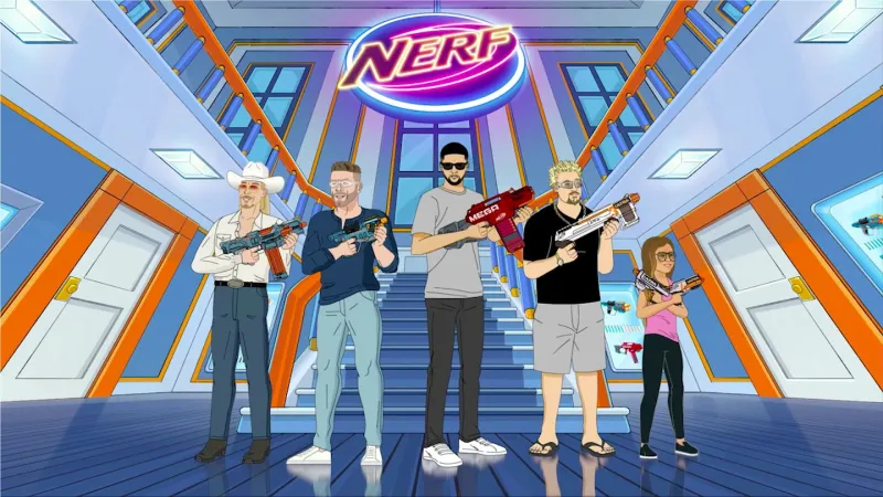 NERF House X