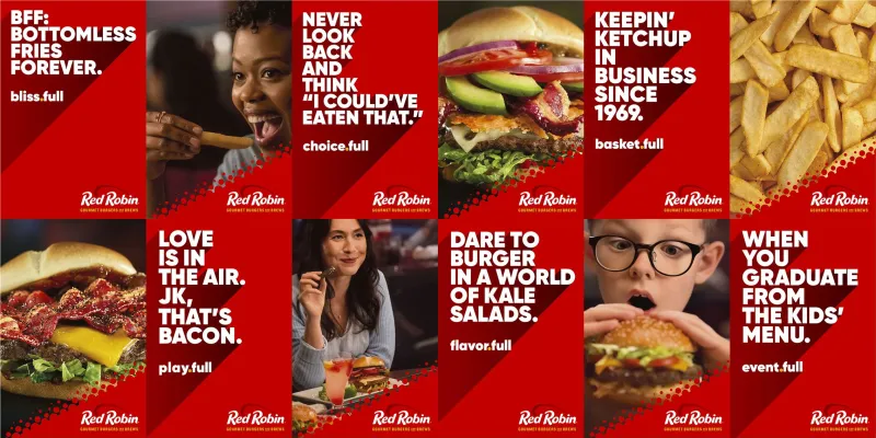 Red Robin "ALL THE FULLS"