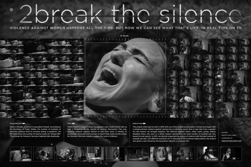 RedeTV! "2break the silence"