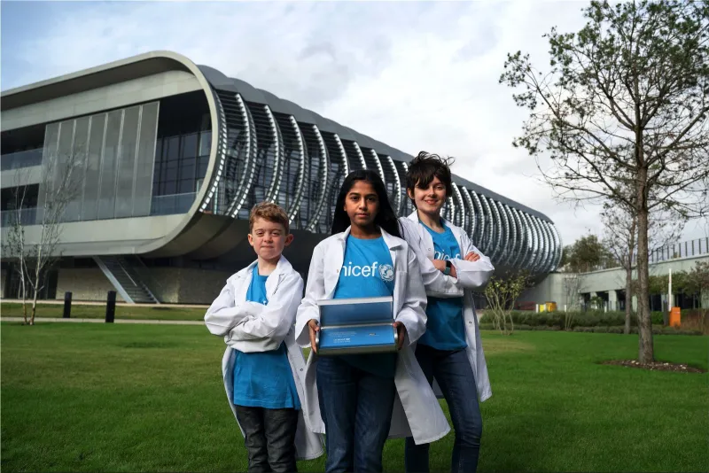 Unicef "Children’s Rights — It’s in our DNA"