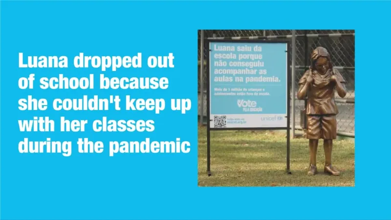 Unicef's Monument Highlights the Importance of Education