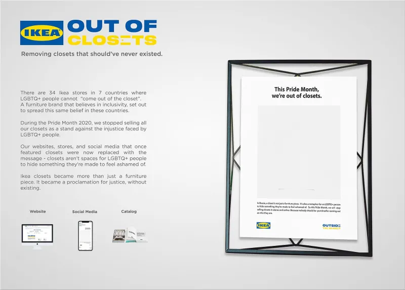 Ikea "Out of closets"