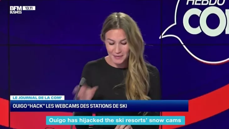 OUIGO - The snow cam takeover