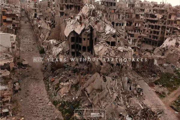 Amnesty International "In Syria the worst natural disaster is mankind"