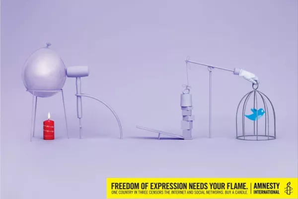 Amnesty International print ads