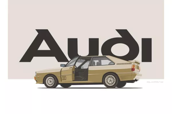 Audi: "Heritage Poster Series" by TracyLocke