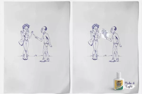 BIC print ad