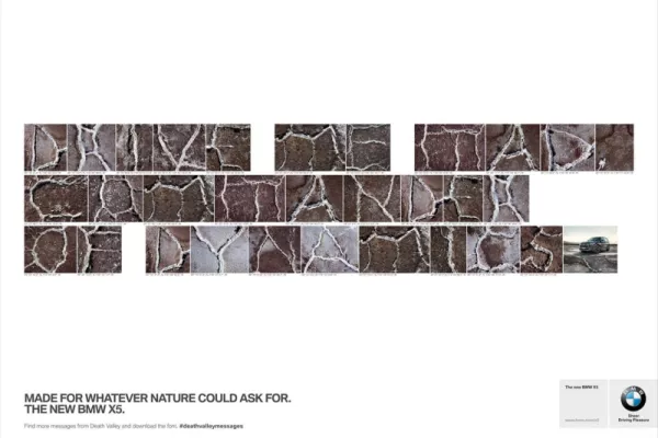 BMW X5 print ad