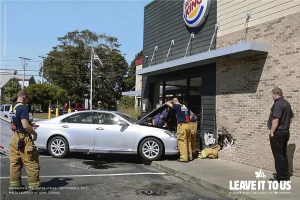 Burger King "Burger King Home Delivery. Leave it to us."