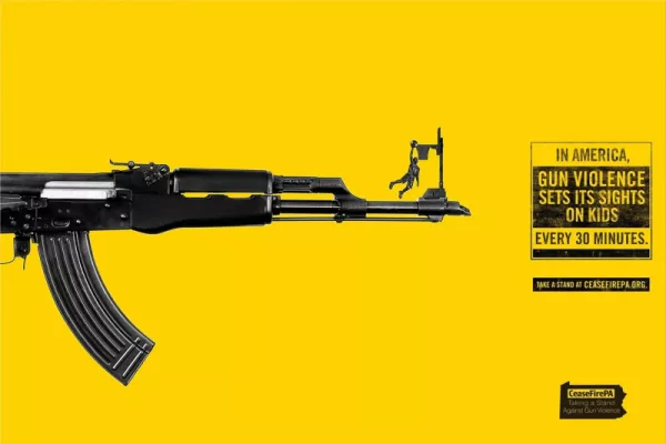 CeaseFirePa print ads