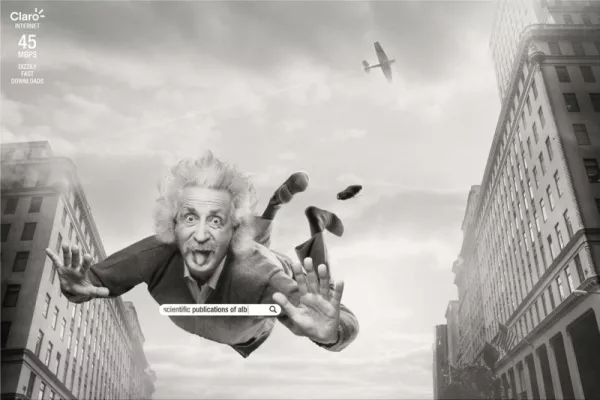 Claro Internet ads
