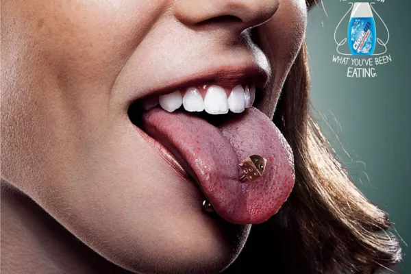 Close Up print ad