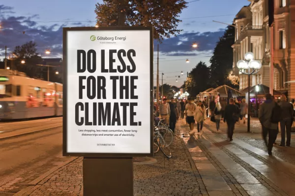 Do Less for the Climate