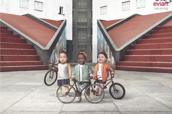 Evian "The Baby Bare Necessities" by BETC
