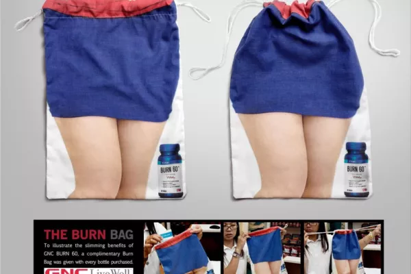 GNC Burn 60 ads