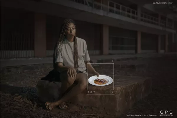 GPS Foundation "Don't just share your food. Donate it."