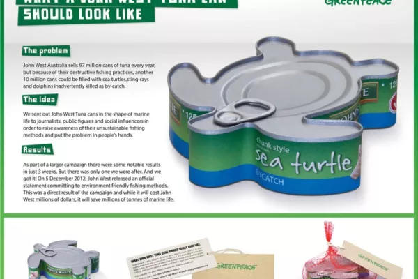 Greenpeace ads