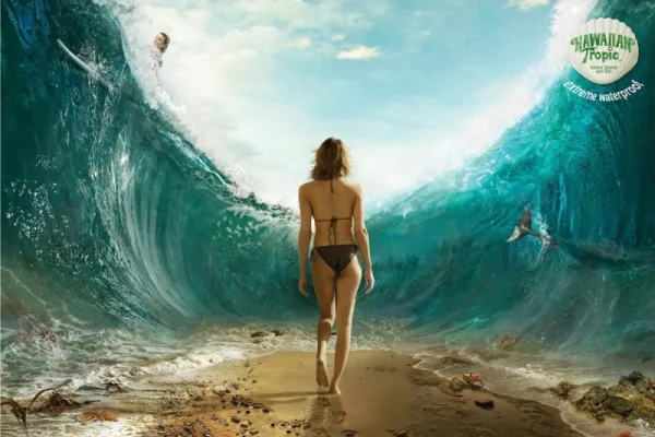 Hawaiian Tropic ads